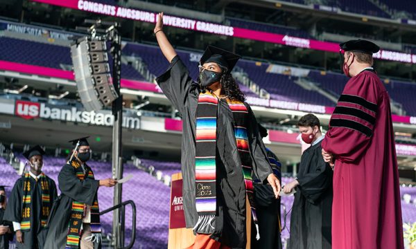 Augsburg celebrates graduates with virtual and in-person commencement ceremonies